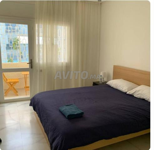 Appartement meublé – Agdal – 2 Chambres, Salon - 2