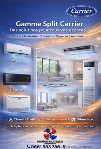 Super promos sur tous les climatiseurs Carrier