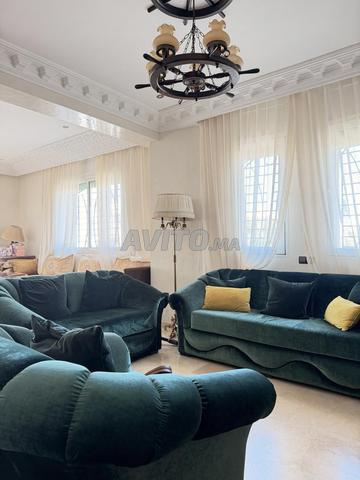 Salon moderne vert excellent état - 2