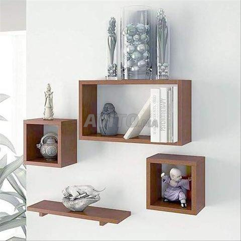 ديكور خشبي راقي متكون من *4 قطع* - 2