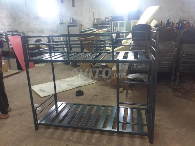 سرير معدني مزدوج وفردي / سعر المصنع