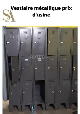 Vestiaires / casiers métalliques 3 portes