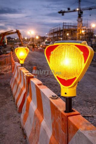 Lampe solaire jaune - 2