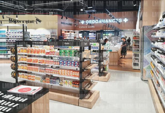 Rayonnage supermarché