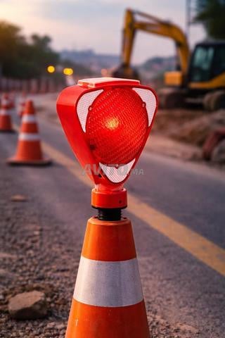 Lampe solaire clignotante à LED