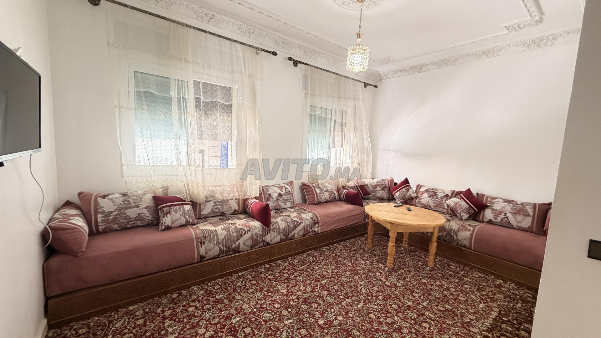 Appartement meublé à louer à El Moujahidine