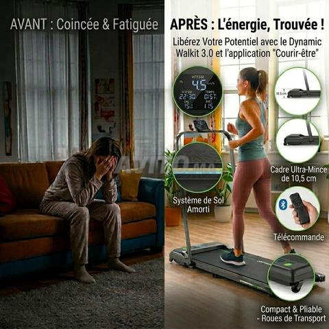 Tapis roulant pliable idéal pour la maison et le bureau