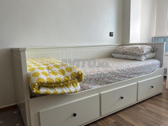 Lit banquette IKEA 2 places - 2