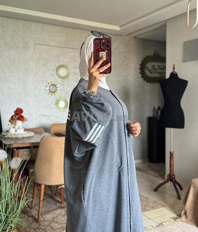 Abaya sport oversize, top manteau léger