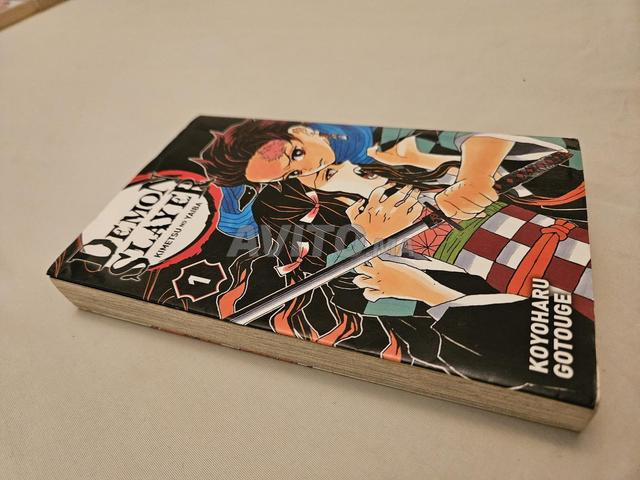 📚 Manga (Demon Slayer) Tome (1) – Bon état