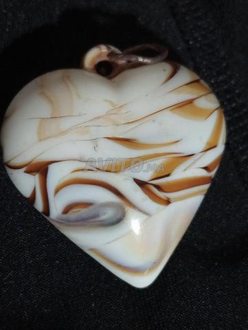 Cœur en marbre d'ivoire