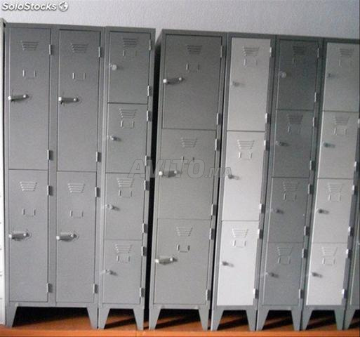 Vestiaire métallique/casier à 4 portes prix usine