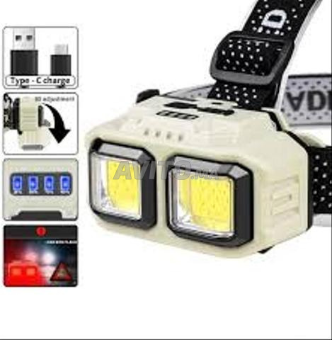 Lampes frontales BRIGHT COB/18650 BATTERY