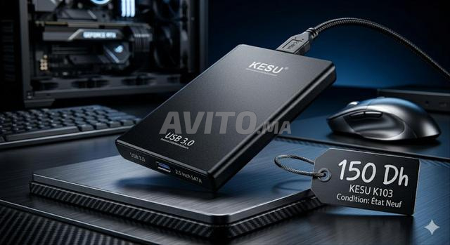 علبة قرص صلب خارجي 2.5 بوصة KESU K103. - 2