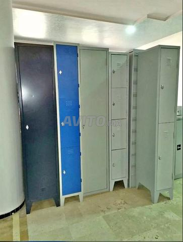 Vestiaire métallique casier monobloc armoire - 2