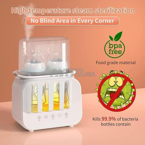 الرباط معقم رضاعات كهربائي جديد - 2