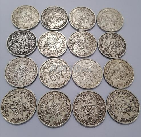 للبيع 16 قطعة فضية 500 فرنك - 2