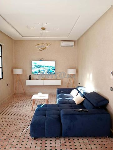 Canapé d'angle droit fonction relax électrique