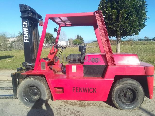 CHARIOT ÉLÉVATEUR DIESEL FENWICK 5TON