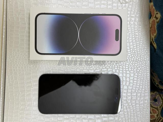 آيفون 14 برو 256 جيجا - بنفسجي داكن - حالة جيدة جداً