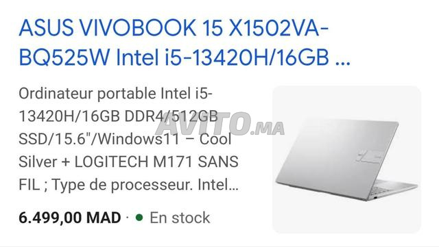 Pc portable Asus vivobook - 2