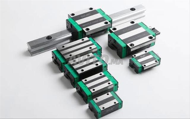 Les rails de guidage linéaires CNC