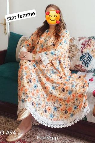 ✅ Djellaba Cloche coupe magnifique, robe - 2