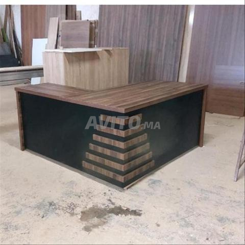 Bureau bois MDF moderne idéal maison & bureau - 2