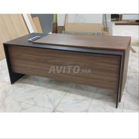 مكتب MDF بلمسة خشبية جودة ممتازة - 2