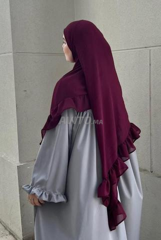 Robe à volants Top Crêpe Rose