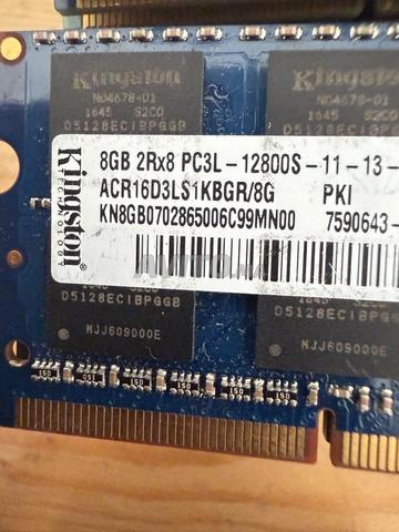 RAM DDR3 8Go PC Portable - 2