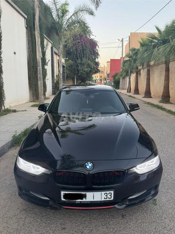 BMW الفئة الثالثة رياضية ديزل بالكامل أسود