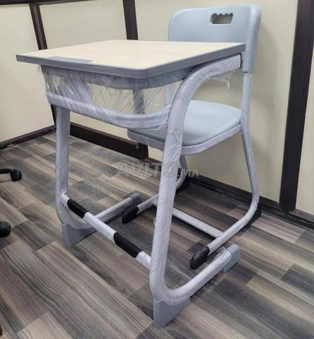 طاولات مدرسية مستوردة راقية تصميم مريح للتلاميذ🏫 - 2