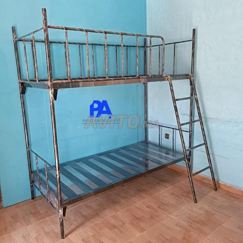 Lit métallique superposé/individuel/vente en gros