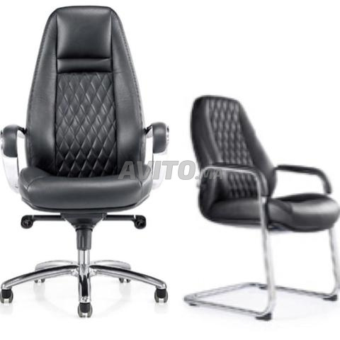 كرسي مكتب قماشي بعجلات - 2