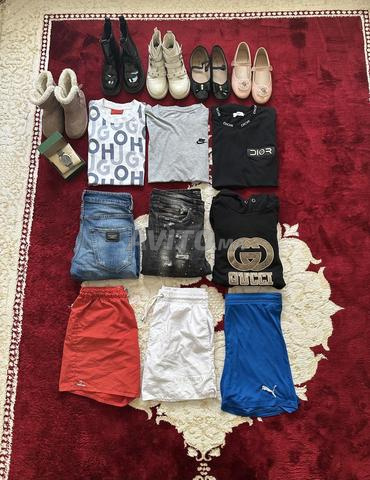 Vêtements hommes, chaussures enfants, montre (très bon état)🔥