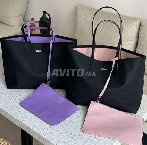 حقيبة نسائية أنيقة مع حقيبة يد صغيرة - 2