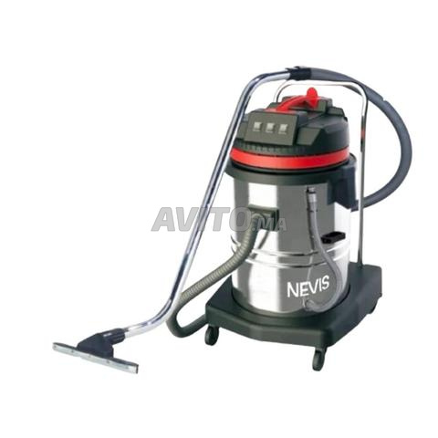 Aspirateur 60L Eau et Poussière 2 Moteurs 2000W