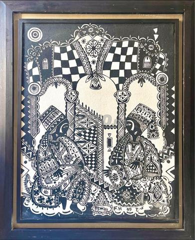 لوحة أصلية لفاطمة حسن - 2