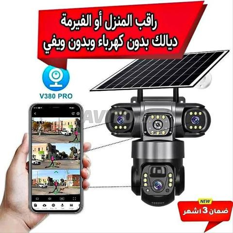 كاميرا شمسية 4G 4K UHD PTZ 360 زووم X18 f5