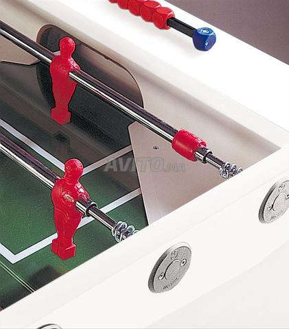 BABY-FOOT GARLANDO XXL PURE WHITE HUIT JOUEURS - 2