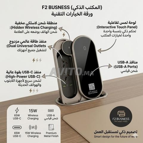 Bureau Exécutif Intelligent Premium – Design Moderne - 2