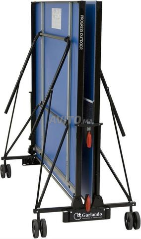 PROGRESS EXTÉRIEUR - TABLE DE TENNIS BLEUE - 2