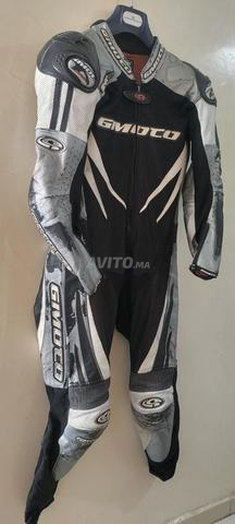 Combinaison moto cuir 1 pièce GMOTO taille 46