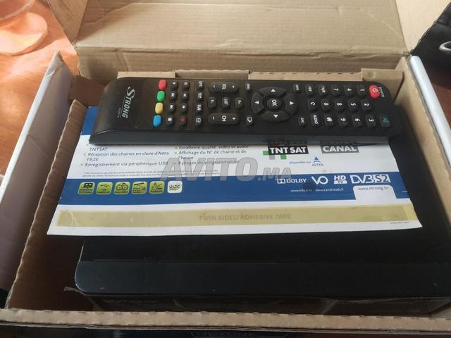 Récepteur SAT Strong 7404 Quasi-Neuf Carte TNT SAT