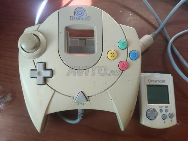 Dreamcast Manette Officielle et VMU PREMIÈRE MAIN