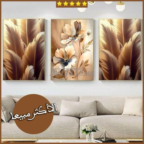 ثلاث لوحات جدارية أنيقة ... لمسة فنية لمنزلك - 2