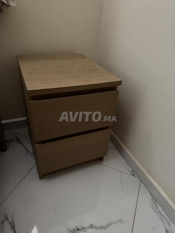2 tables de nuit - 2