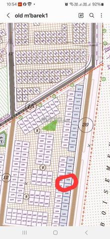 Terrain commercial R2 sur rue de 20m à vendre