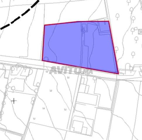 Terrain à vendre Bouskoura zone villa